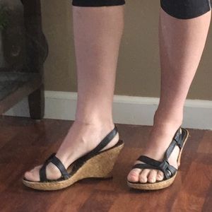 Børn sandal with wedge heel